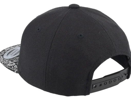 Kids-Kiddo Cap Kids White Wolf Black/Paisley Snapback -