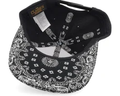 Kids-Kiddo Cap Kids White Wolf Black/Paisley Snapback -