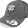 Kids-Kiddo Cap Kids White Wolf Dark Grey Trucker -