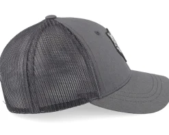 Kids-Kiddo Cap Kids White Wolf Dark Grey Trucker -