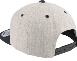 Outlet Kiddo Cap Kids White Wolf Heather Grey/Black Snapback -
