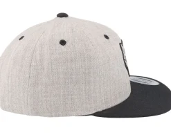 Outlet Kiddo Cap Kids White Wolf Heather Grey/Black Snapback -