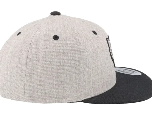 Outlet Kiddo Cap Kids White Wolf Heather Grey/Black Snapback -