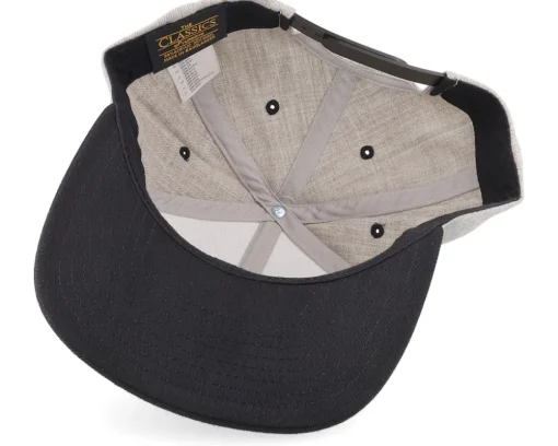 Outlet Kiddo Cap Kids White Wolf Heather Grey/Black Snapback -