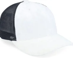 Clearance Equip Kids /Black Velvet Trucker - White