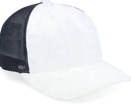 Clearance Equip Kids /Black Velvet Trucker - White