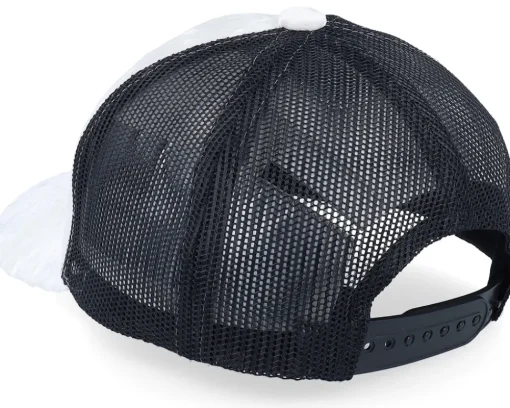 Clearance Equip Kids /Black Velvet Trucker - White