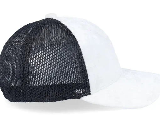 Clearance Equip Kids /Black Velvet Trucker - White