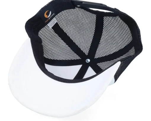 Clearance Equip Kids /Black Velvet Trucker - White