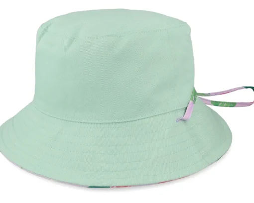 Buckets-Headster Kids Wild Hibiscus Pink Hat Bucket -