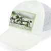 Trucker | Kids-Calza Pennello Kids Wild Horses Velvet Trucker - White