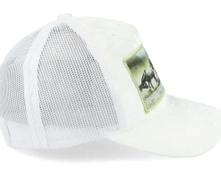 Trucker | Kids-Calza Pennello Kids Wild Horses Velvet Trucker - White