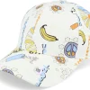 Outlet Upfront Kids Wildy Baseball Cap Snow White Adjustable -