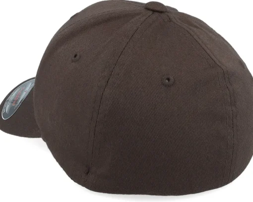 Blanks | Kids-Flexfit Kids Wooly Combed Brown -