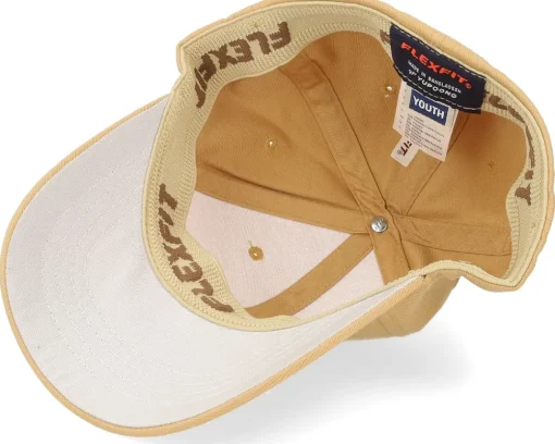 Flexfit-Flexfit Kids Wooly Combed Curry - Beige