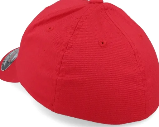 Fashion Flexfit Kids Wooly Combed Red -