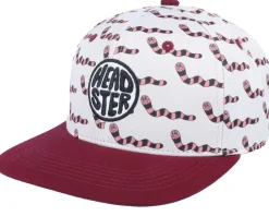 New Headster Kids Worms Eggshel Snapback -
