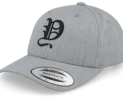 Adjustable-Kiddo Cap Kids Y Letter 3d Heather Adjustable - Grey