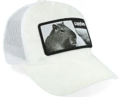 Sale Iconic Kids Youth Capybara Sofa Velvet Trucker - White
