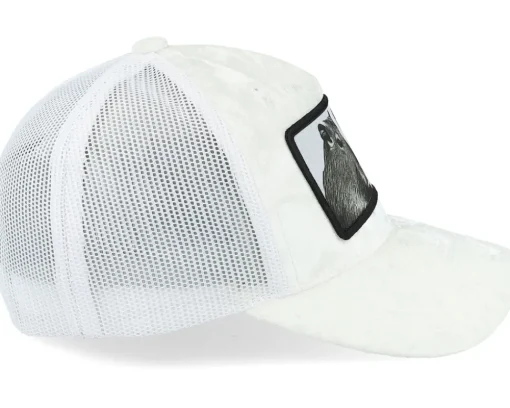Sale Iconic Kids Youth Capybara Sofa Velvet Trucker - White