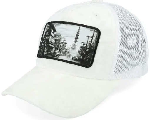 Trucker | Kids-Public Domain Kids Youth Japan Velvet Trucker - White