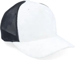New Equip Kids Youth /Black Velvet A-Frame Trucker - White