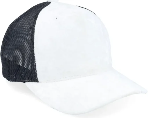 New Equip Kids Youth /Black Velvet A-Frame Trucker - White