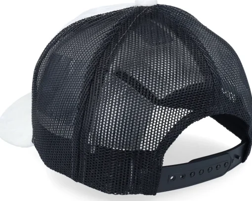 New Equip Kids Youth /Black Velvet A-Frame Trucker - White