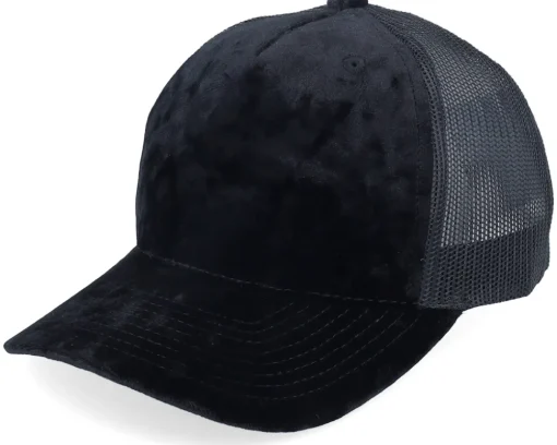 New Equip Kids Youth /Black Velvet A-Frame Trucker - White
