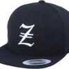 Online Kiddo Cap Kids Z Letter 3D Black Snapback -