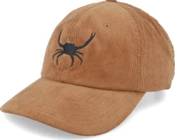 Fashion Wild Spirit King Crab Camel Cord Dad Cap -