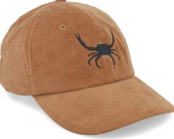 Fashion Wild Spirit King Crab Camel Cord Dad Cap -