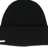 Best Seeberger Knit Beanie With Turn-up Cuff - Black