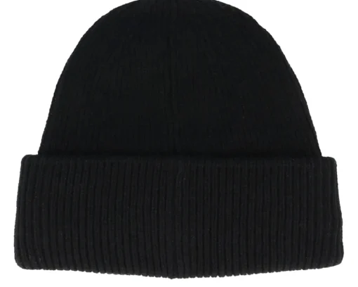 Best Seeberger Knit Beanie With Turn-up Cuff - Black