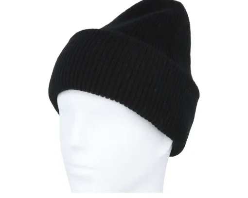 Best Seeberger Knit Beanie With Turn-up Cuff - Black