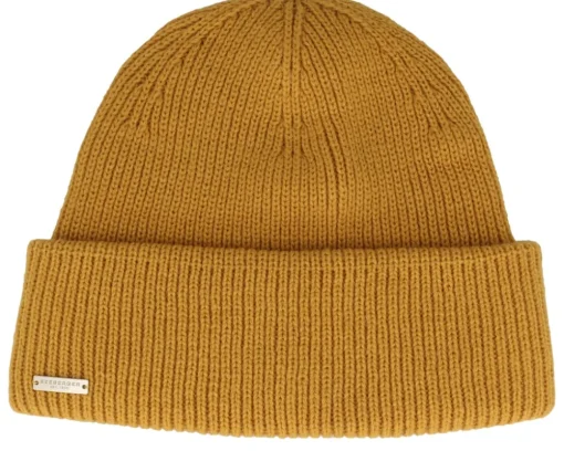 Best Seeberger Knit Beanie With Turn-up Cuff - Black