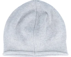 New Seeberger Knitted Smoke Beret Beanie - Grey