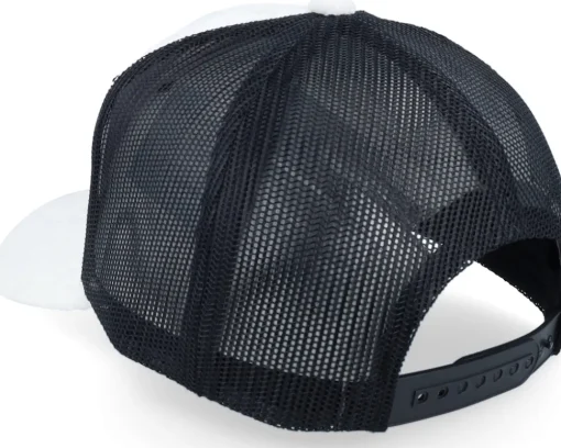 Trucker-Calza Pennello Knotted Gun Velvet /Black A-frame Trucker - White