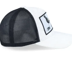 Trucker-Calza Pennello Knotted Gun Velvet /Black A-frame Trucker - White