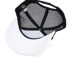 Trucker-Calza Pennello Knotted Gun Velvet /Black A-frame Trucker - White