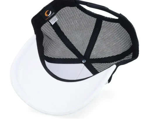 Trucker-Calza Pennello Knotted Gun Velvet /Black A-frame Trucker - White