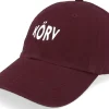 Online Kiosken Körv Burgundy Dad Cap - Red