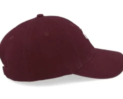 Online Kiosken Körv Burgundy Dad Cap - Red