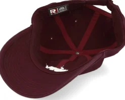 Online Kiosken Körv Burgundy Dad Cap - Red