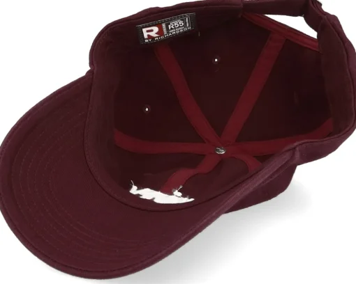 Online Kiosken Körv Burgundy Dad Cap - Red