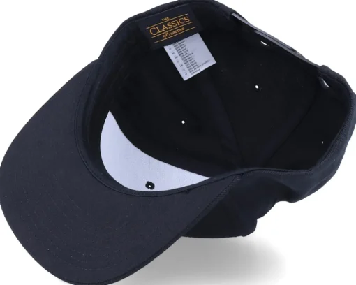 Snapback-Iconic L Letter 3D Black Snapback -