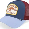 Trucker-Djinns La Bonne Vie #2 Navy/Blue/Wine A-Frame Trucker -
