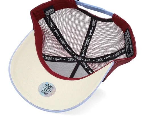Trucker-Djinns La Bonne Vie #2 Navy/Blue/Wine A-Frame Trucker -