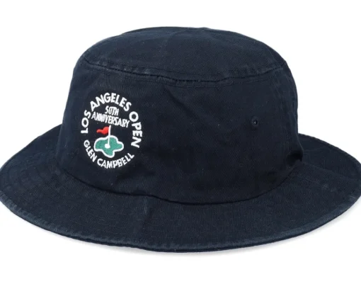 Sale American Needle La Open Twill 19Th Hole Golf Black Bucket -