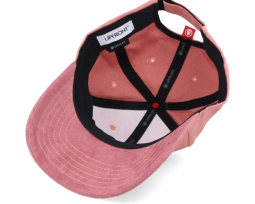 Adjustable-Upfront Lab Baseball Cap Rose Down Adjustable - Pink
